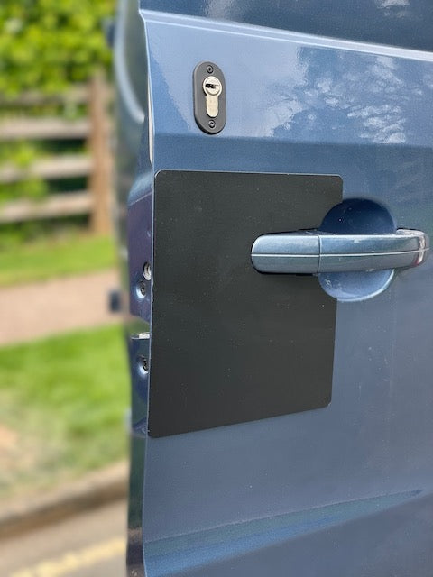 Ford Transit Custom 2013 twin rear door plate