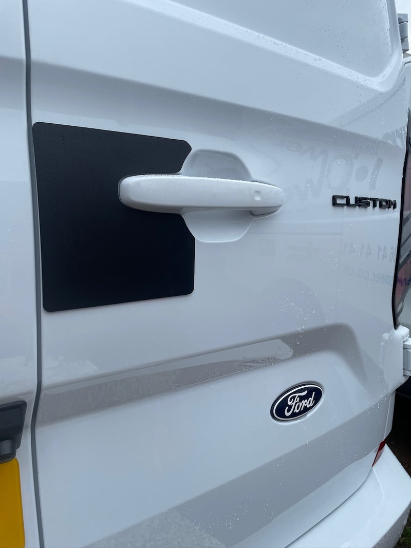 New Ford Transit Custom rear door handle shield