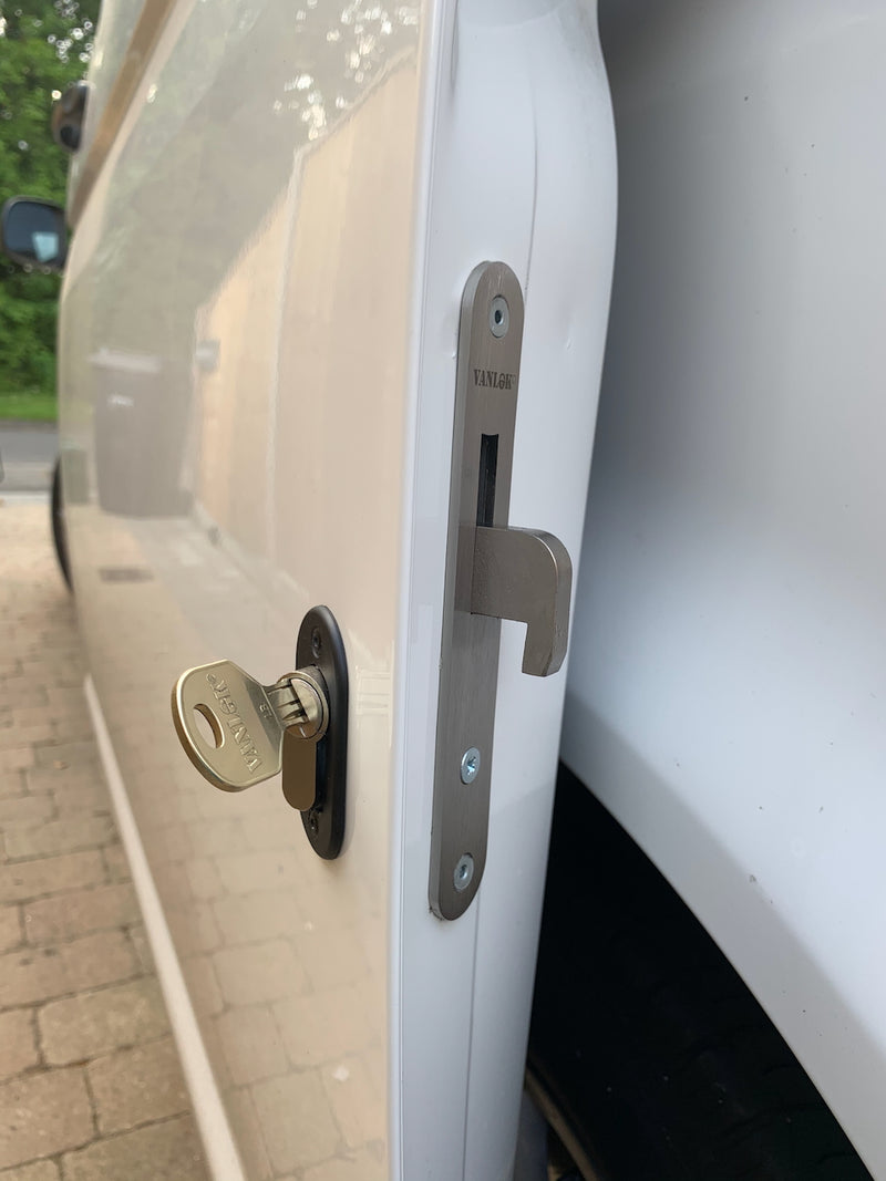 VW Transporter glazed sliding door low position hooklock